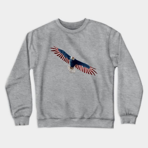 USA Eagle Crewneck Sweatshirt by phneep